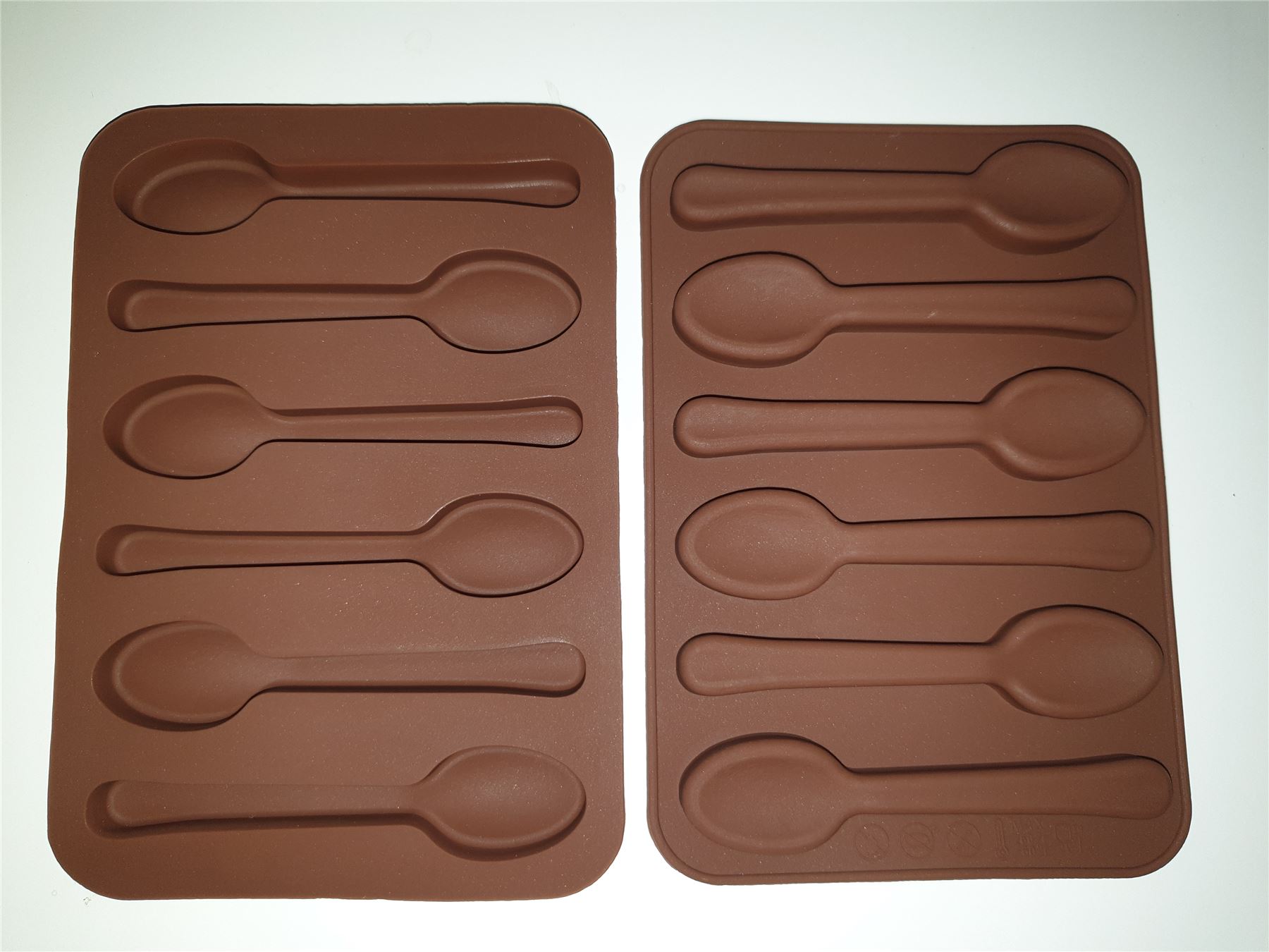 Spoon shape silicone chocolate mould / Silicone spoon Mould
