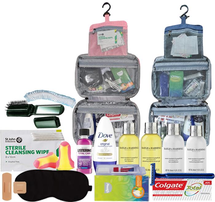 Luxury Pre-packed travel Bag bag/gift box/Baby Shower/Travel Essentials - Picture 9 of 10