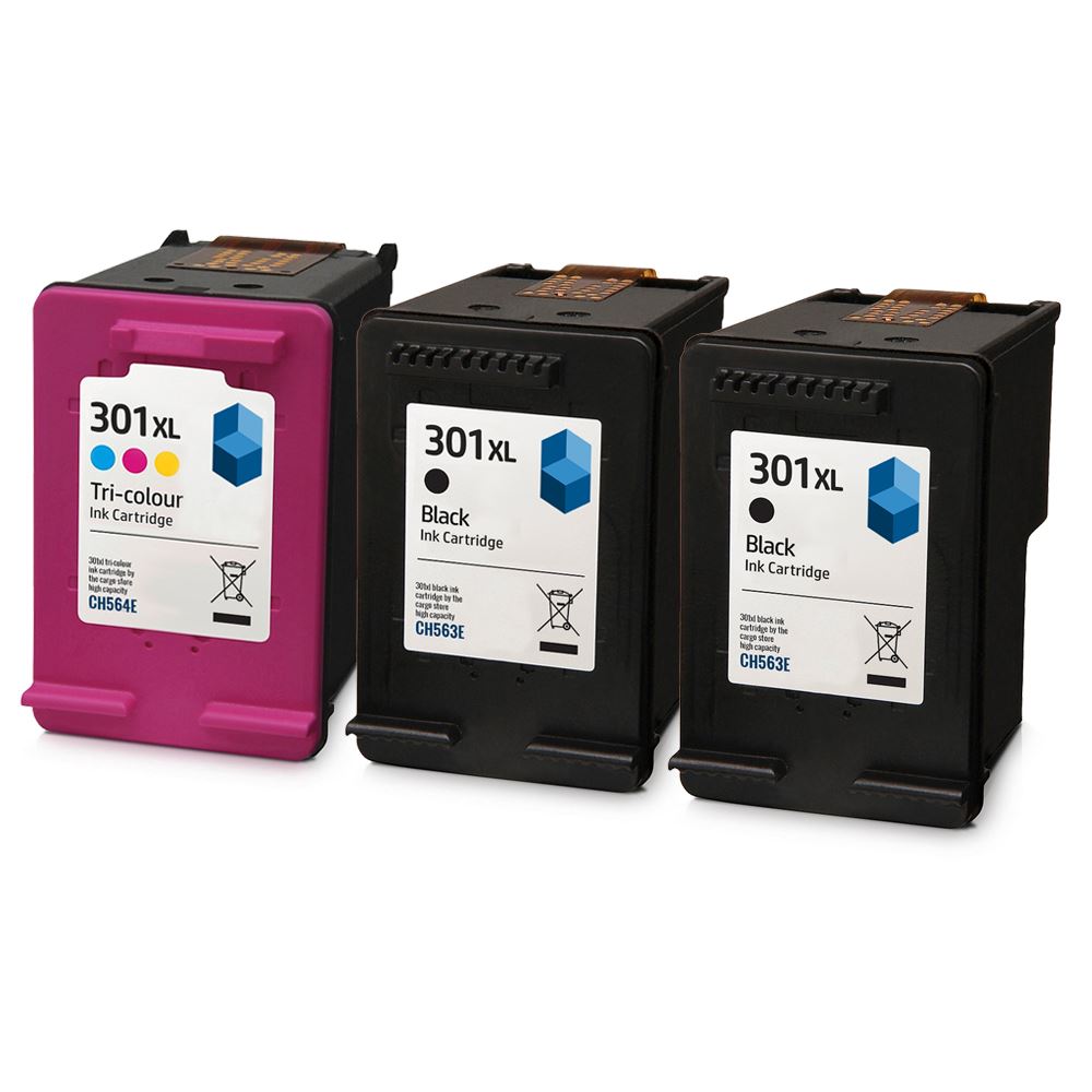 hp 301 302 difference