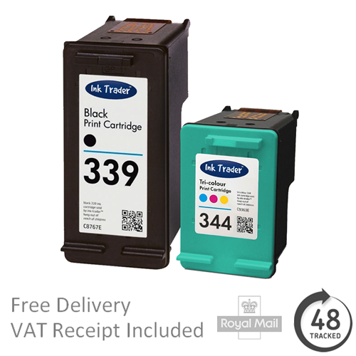 Premium Remanufactured 337 338 339 343 344 Ink Cartridges For HP Printers - Picture 3 of 13