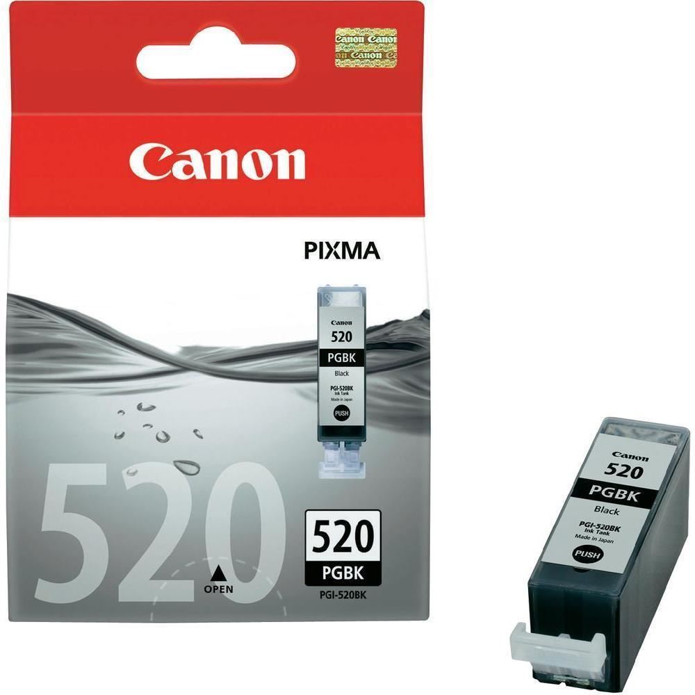 Genuine Canon PGi-520 Black CLi-521 Colour Ink Cartridges - For Canon Printers - Picture 8 of 10