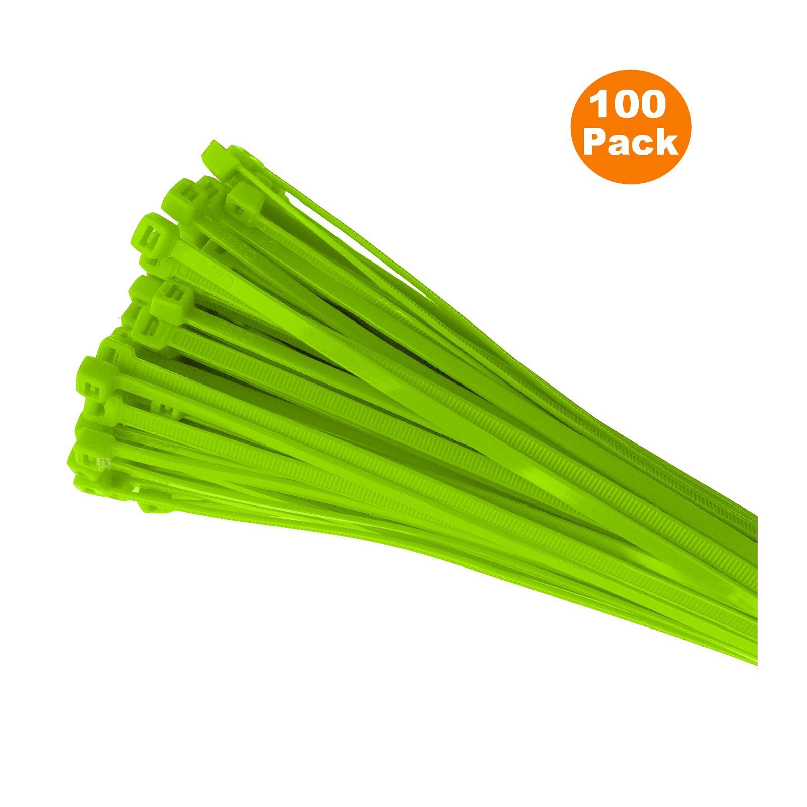 100 X Fluorescent Coloured Nylon Cable Ties 200 X 4 8mm Extra Strong 100-x-fluorescent-coloured-nylon-cable-ties-200-x-4-8mm-extra-strong