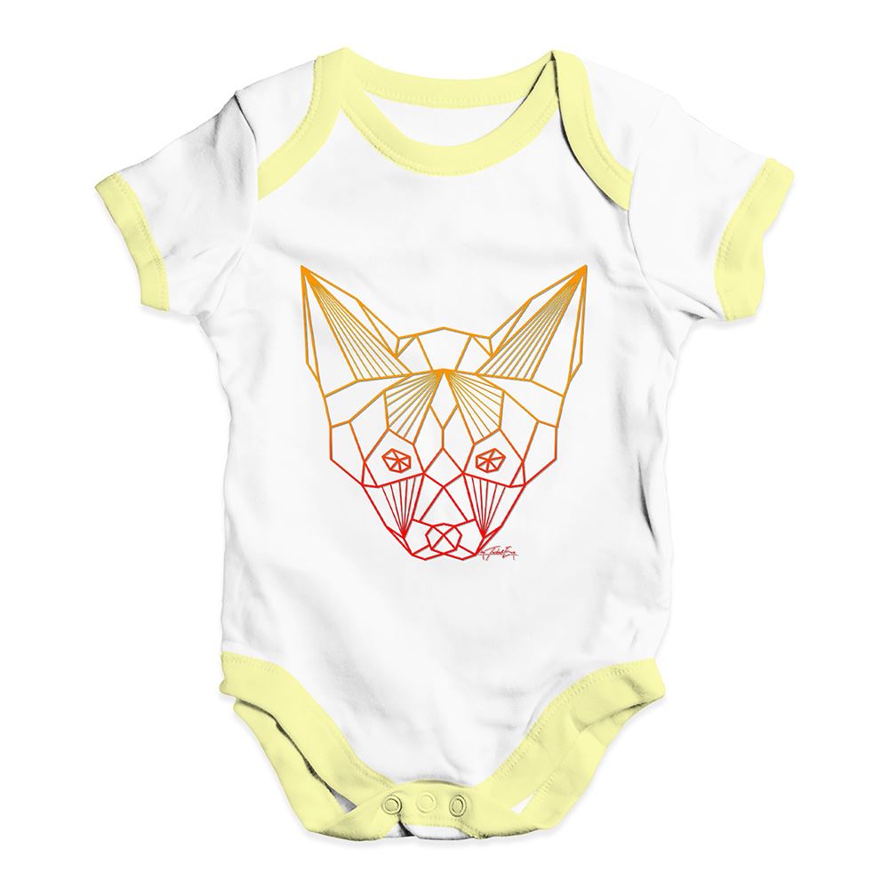 Twisted Envy White Fox Baby Unisex Funny Baby Grow Bodysuit