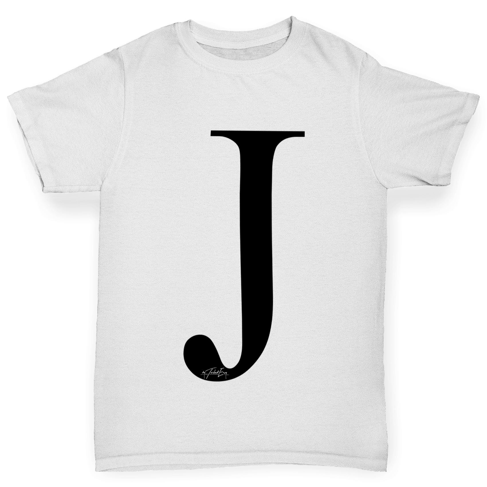 Twisted Envy Men/'s Alphabet Monogram Letter B T-Shirt