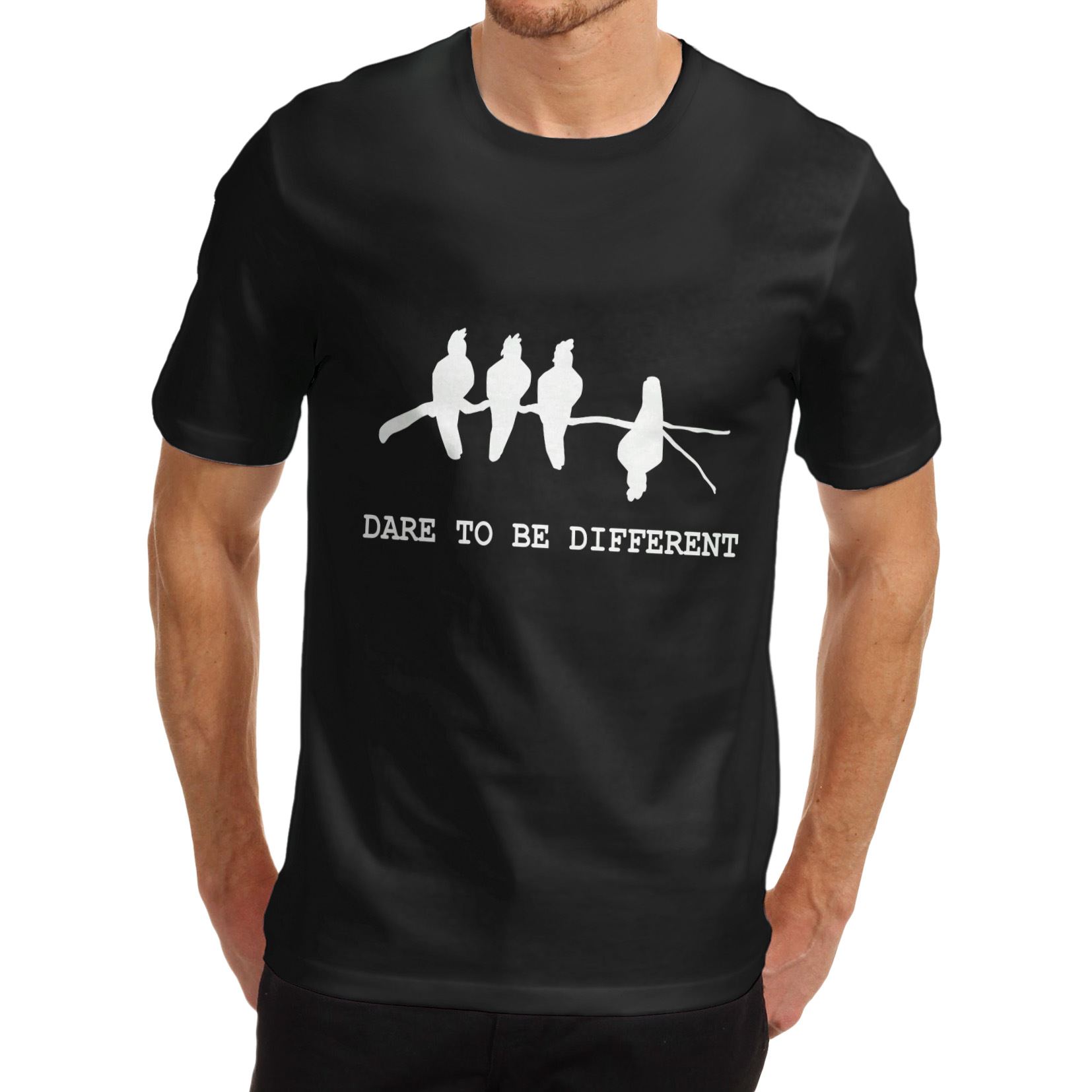 Dare To Be Different Slogan T-Shirt | eBay