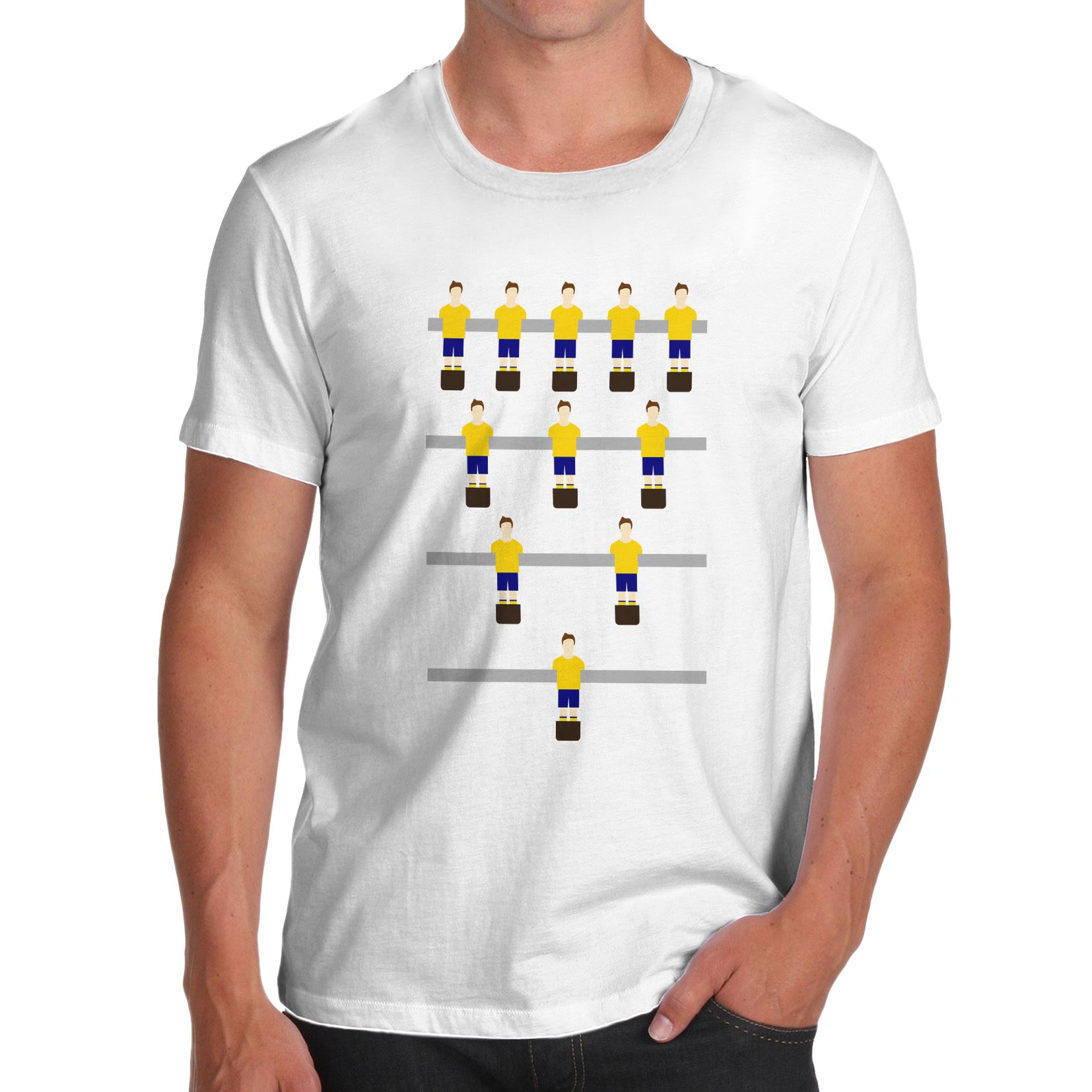 Twisted Envy Men/'s Foosball Team Novelty T-Shirt