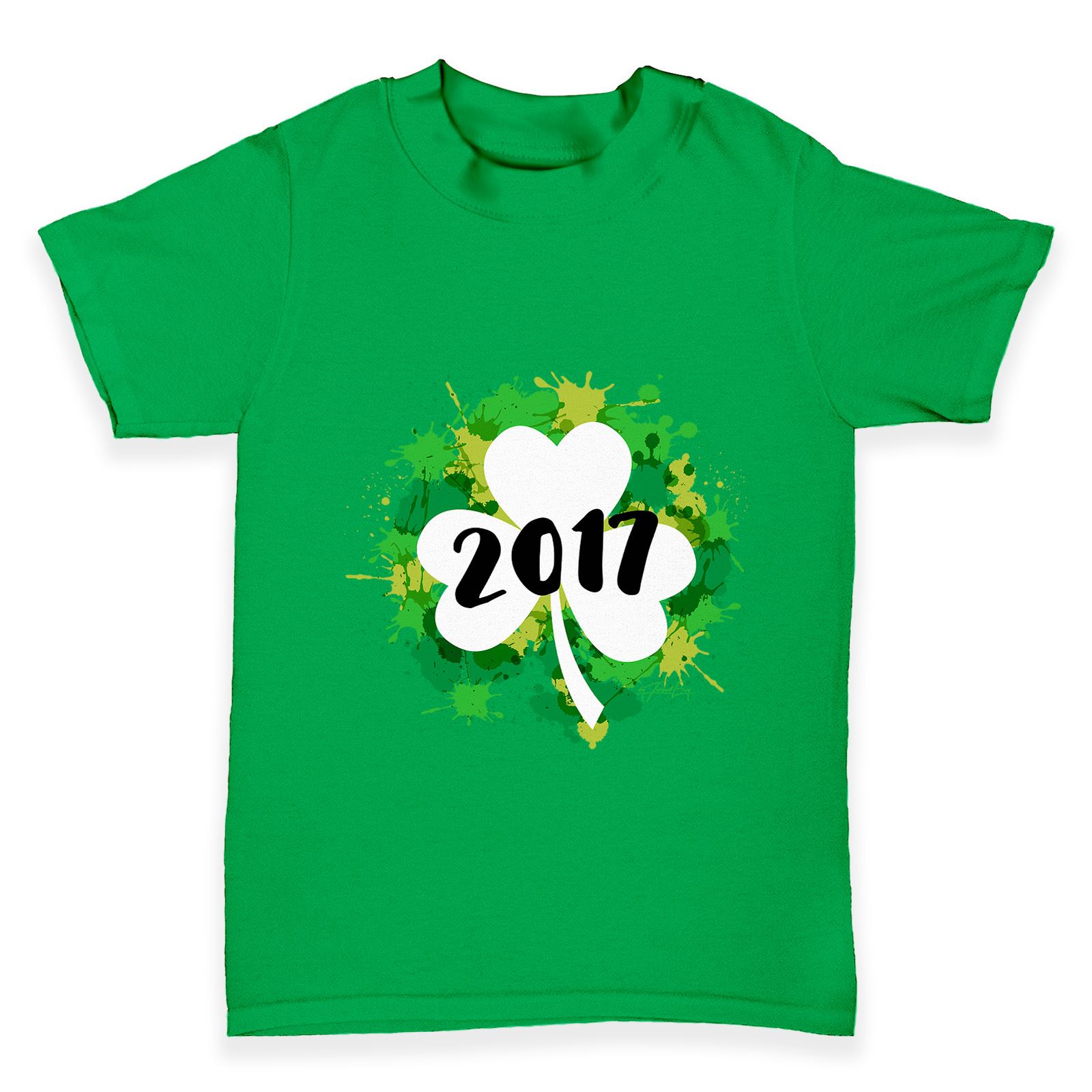 Twisted Envy St Patricks Day Clover 2017 Women/'s Funny T-Shirt