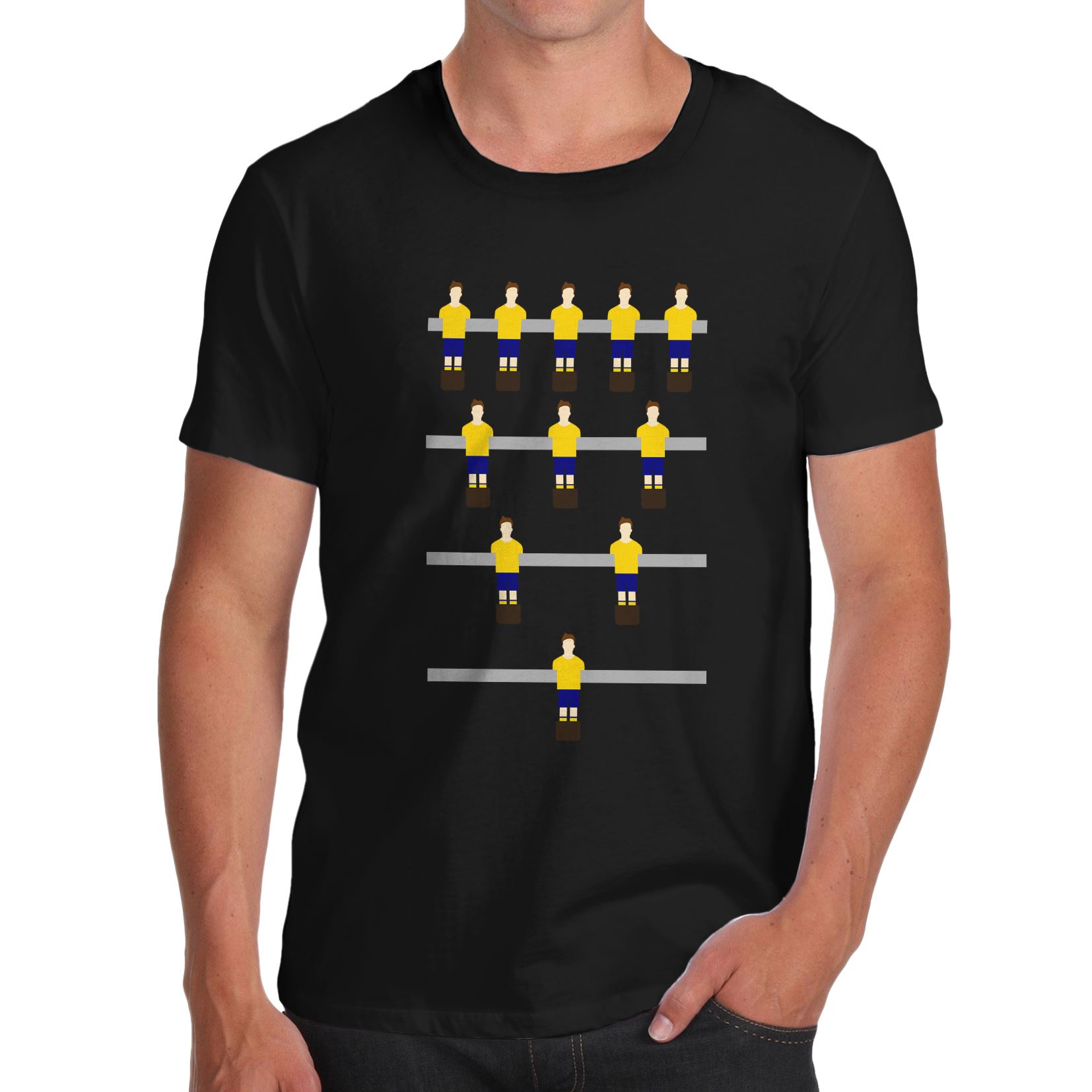 Twisted Envy Men/'s Foosball Team Novelty T-Shirt