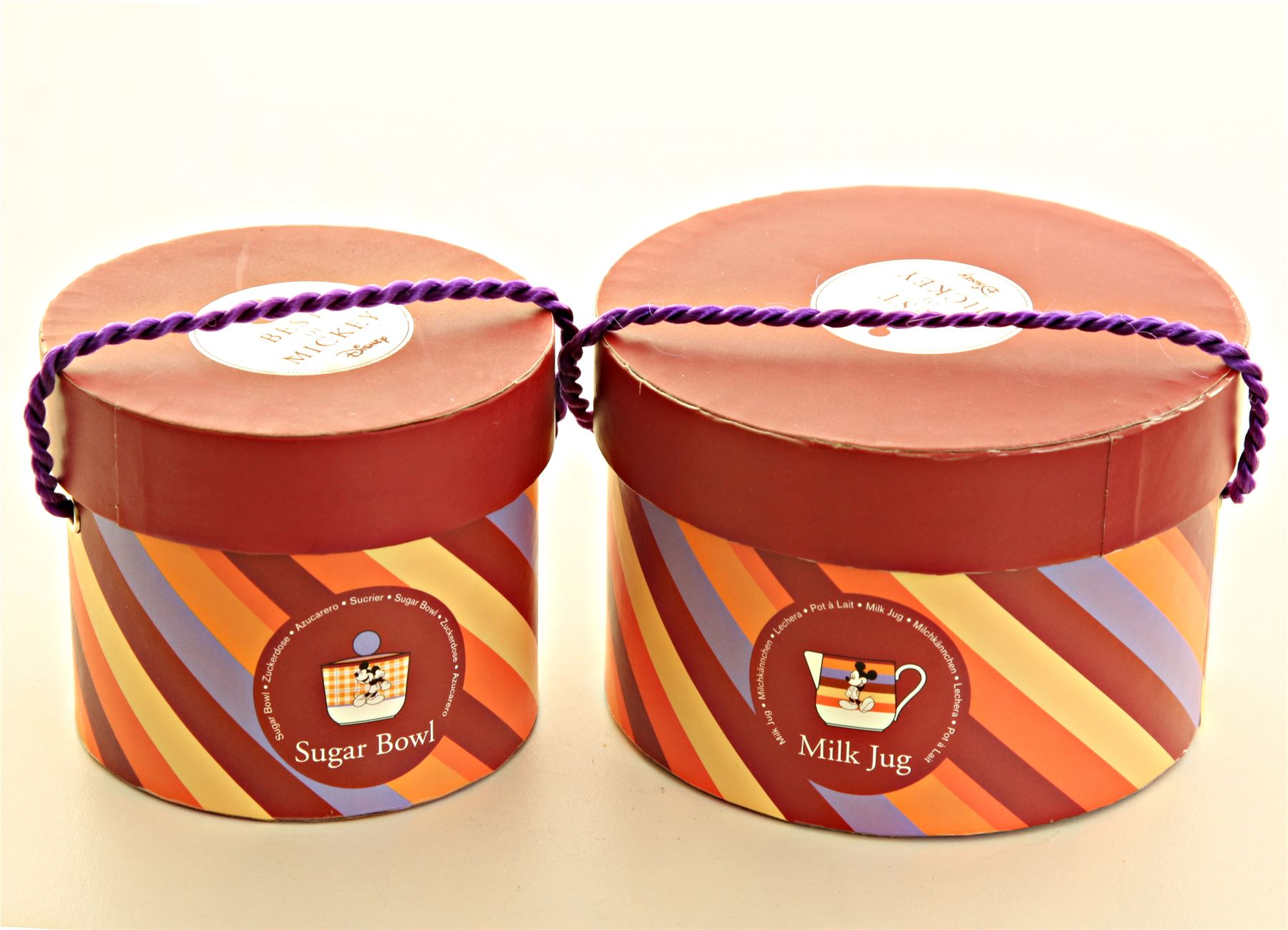 Disney Mickey Mouse Sugar Bowl and Milk Jug Sets | eBay