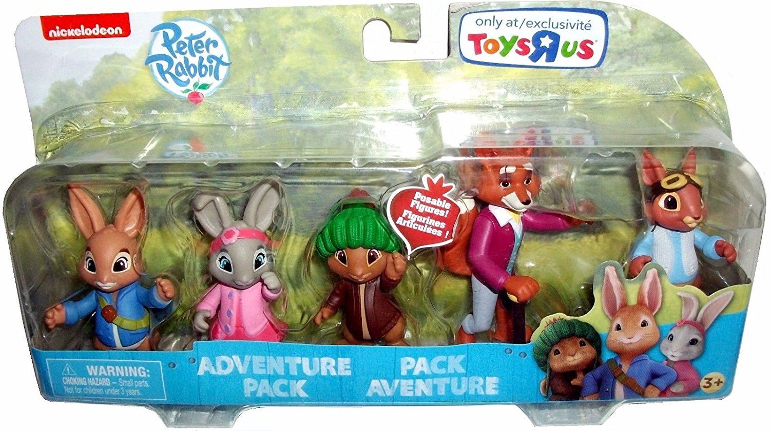 Peter Rabbit & Friends Figures Adventure Set With Posable Arms Nick ... Peter Rabbit & Friends Figures Adventure Set With Posable Arms Nick ...