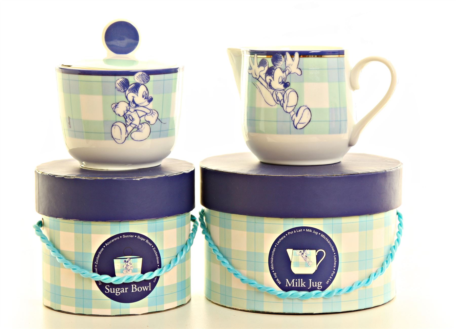 Disney Mickey Mouse Sugar Bowl and Milk Jug Sets | eBay