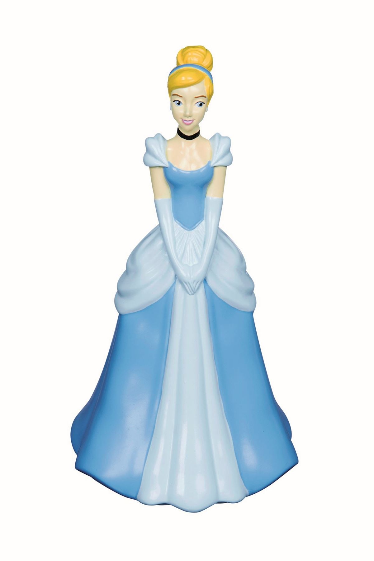 Disney Princess Cinderella Kids Night Light Garden Statue Ornament LED