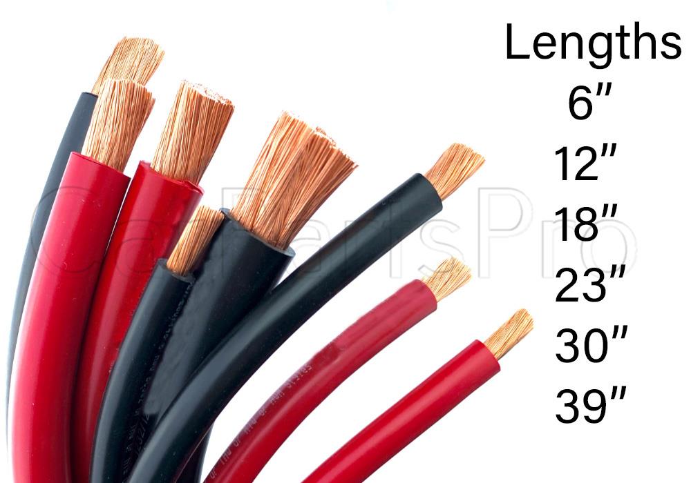 1 AWG Gauge M10 Copper Battery Cable Power Wire Car Marine Inverter RV Solar eBay