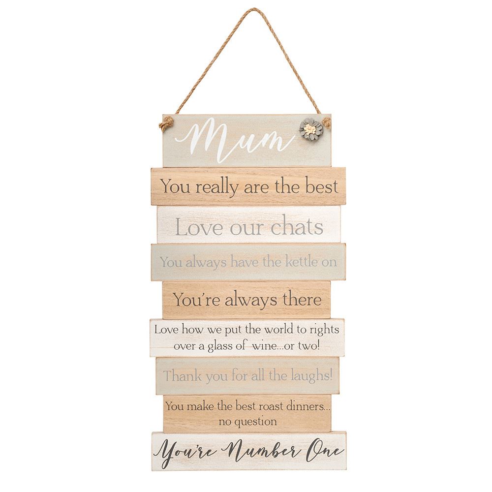 mum wooden plaques