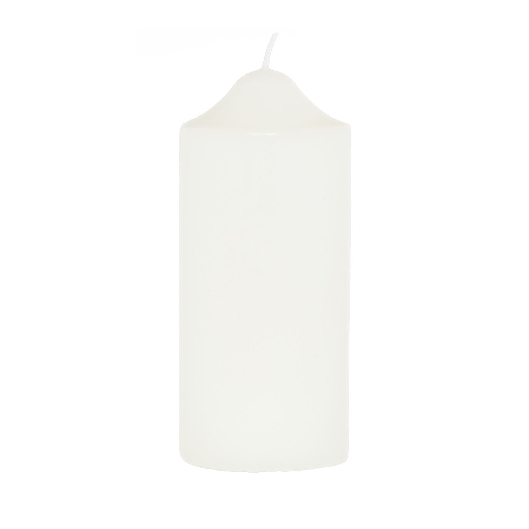 Pack of 100 Hour Cream Church Pillar Candle | Ivory Candle Block Candle 16x7cm - Picture 9 of 9