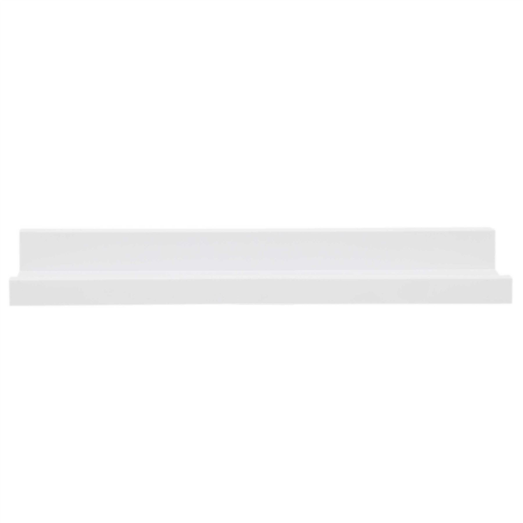 Set of 2 Floating ABS Plastic Shelves | Spice Rack, Picture Photo Display - Picture 10 of 11
