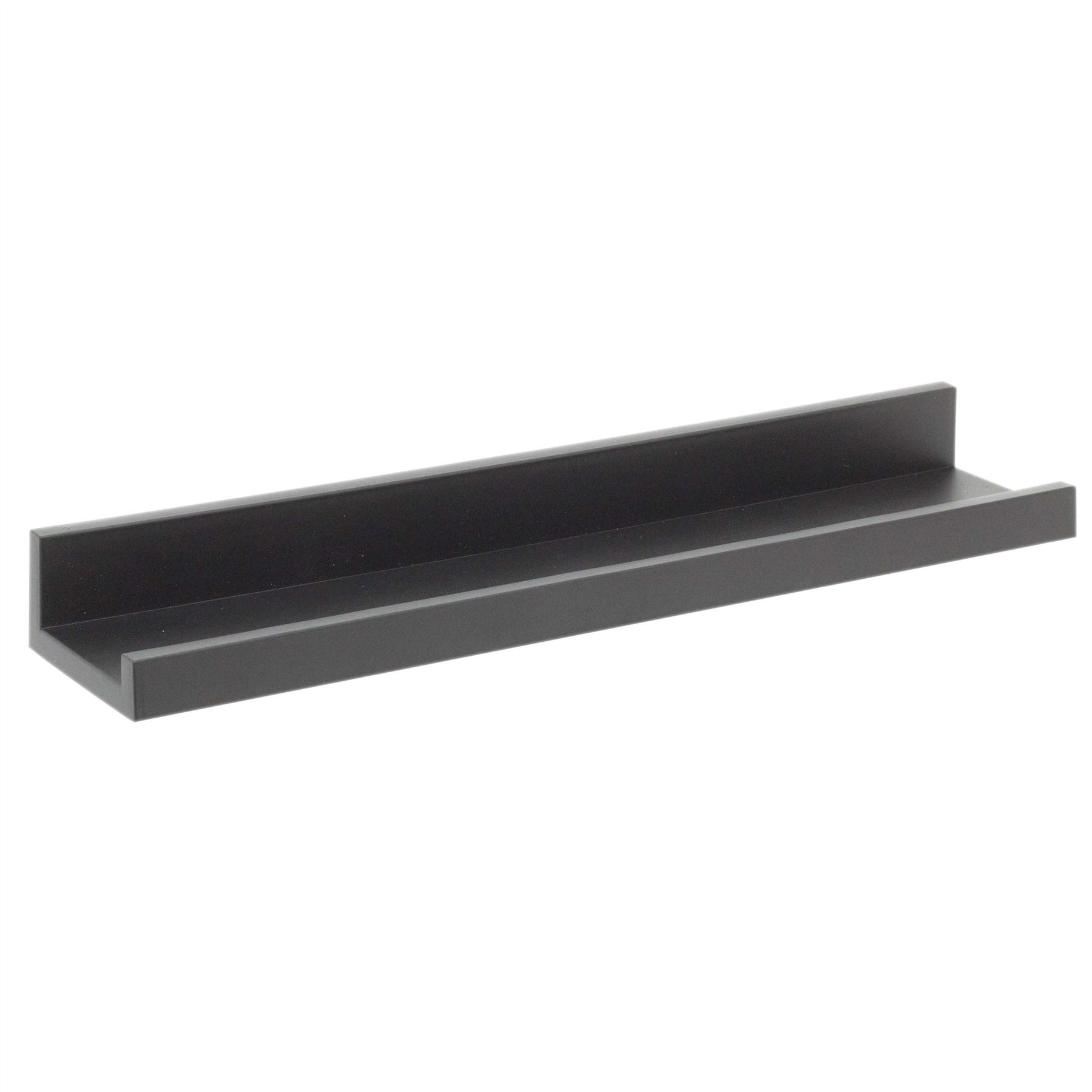 Set of 2 Floating ABS Plastic Shelves | Spice Rack, Picture Photo Display - Picture 4 of 11
