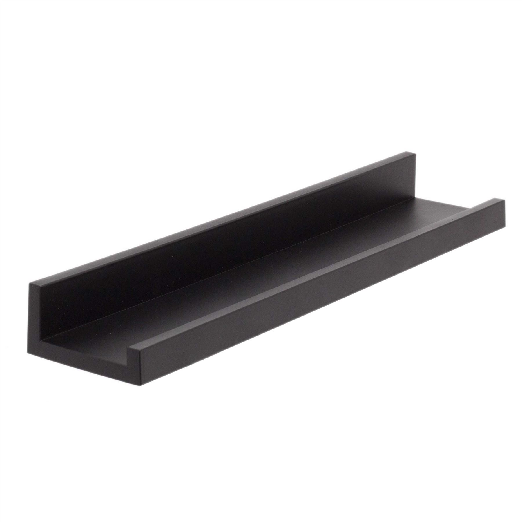 Set of 2 Floating ABS Plastic Shelves | Spice Rack, Picture Photo Display - Picture 6 of 11