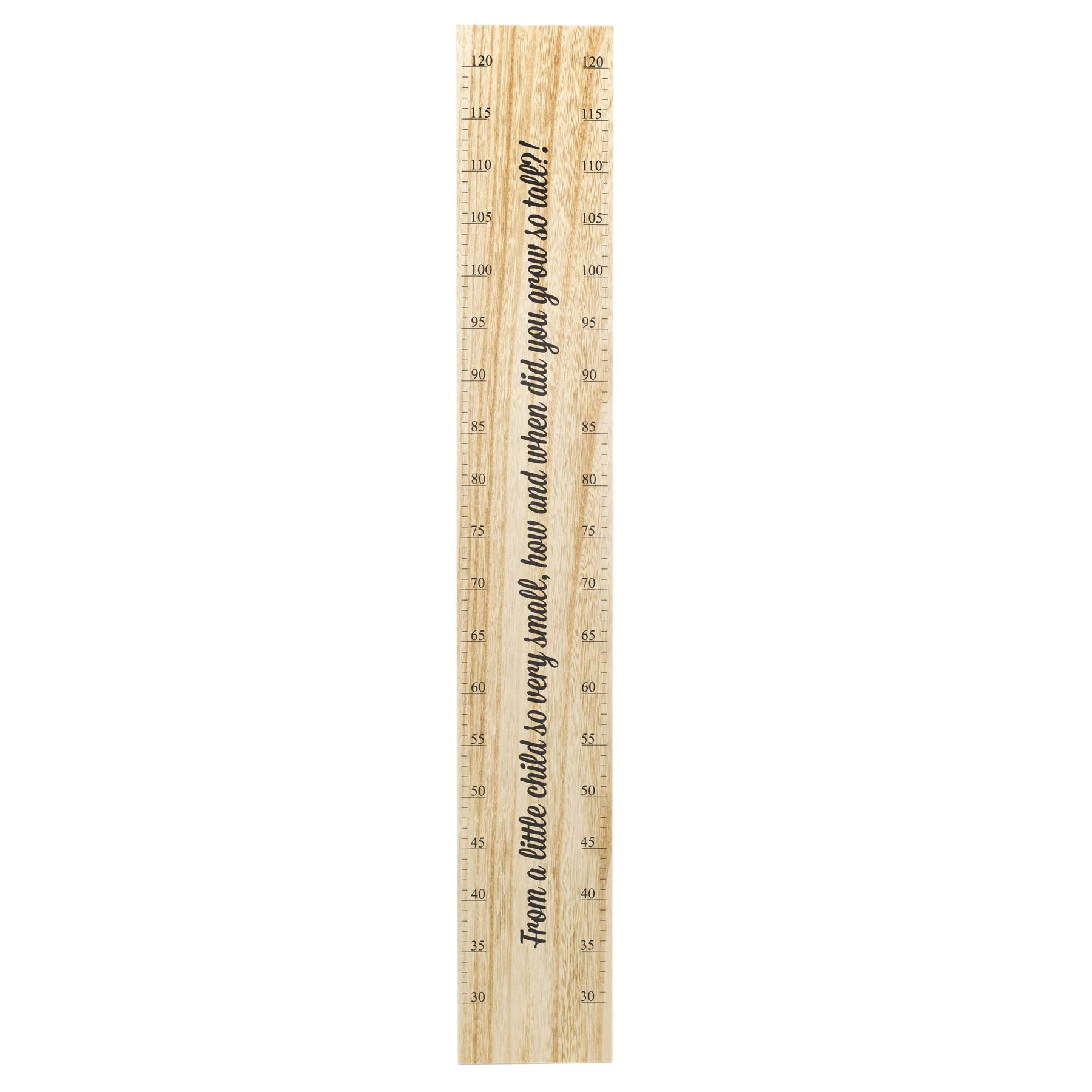 Children's Wooden Height Chart |100cm Kids Growth Chart Children's Room - Picture 2 of 8