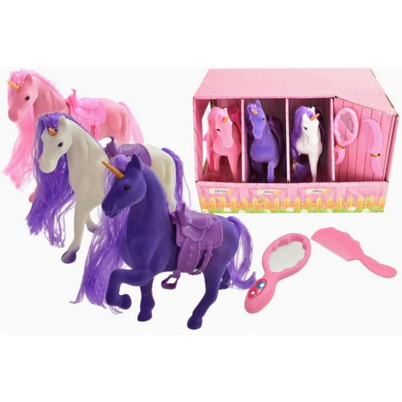 Gypsy Queen Girls Tall Unicorn Figure Hair Adventure Playset