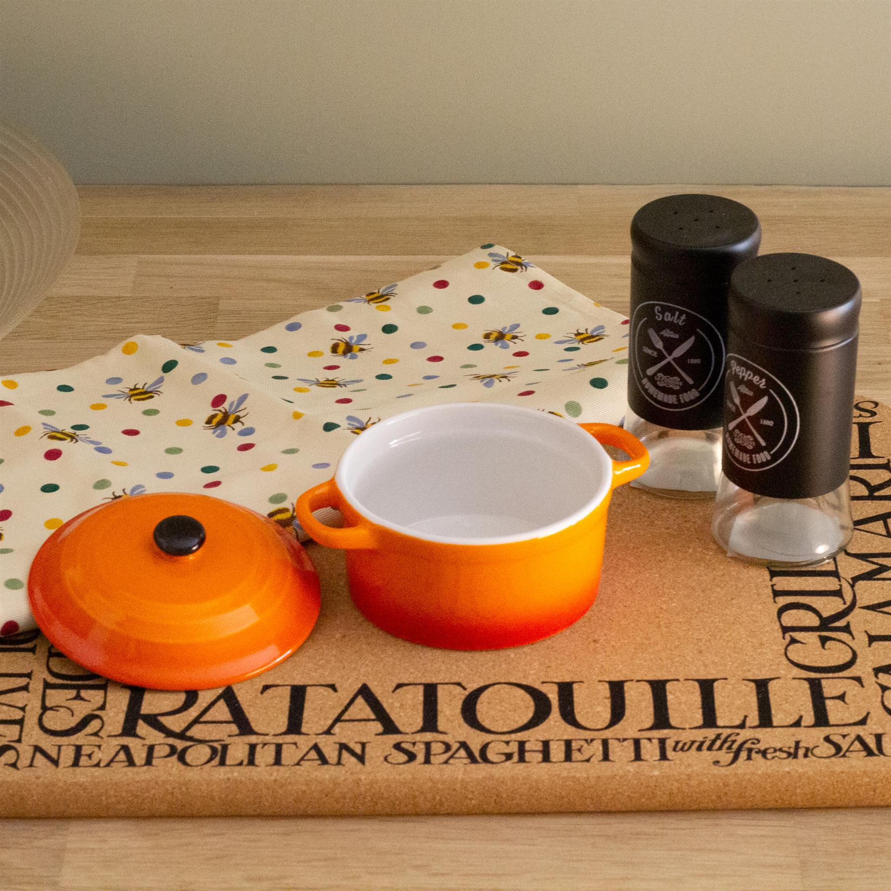 Ovenproof Ceramic Porcelain Pan Mini Casserole Oven Dish Cocotte With Lid 10cm - Picture 6 of 15