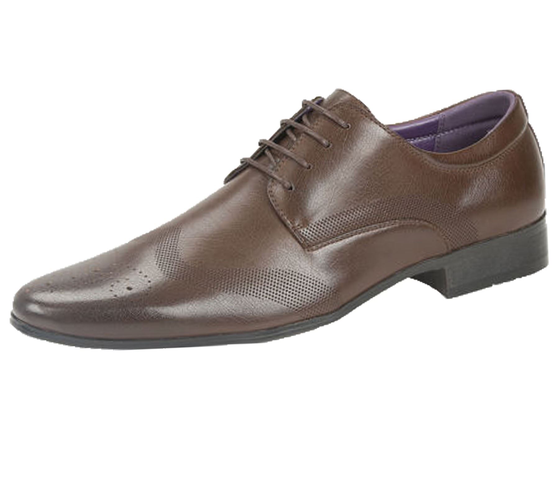 Scarpe da uomo Brogues Ufficio Matrimonio Formale Smart Scarpe Eleganti  Nuova Dimensione | eBay