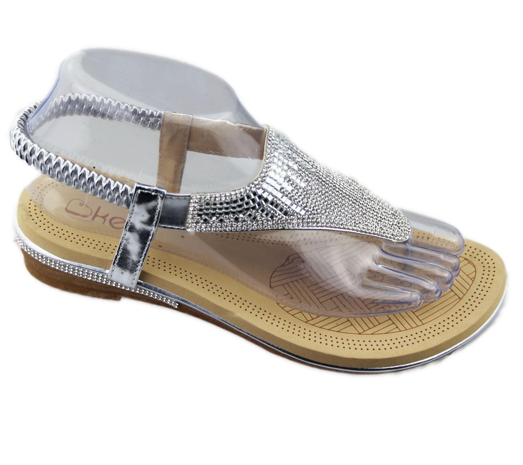 grey flat sandals for wedding