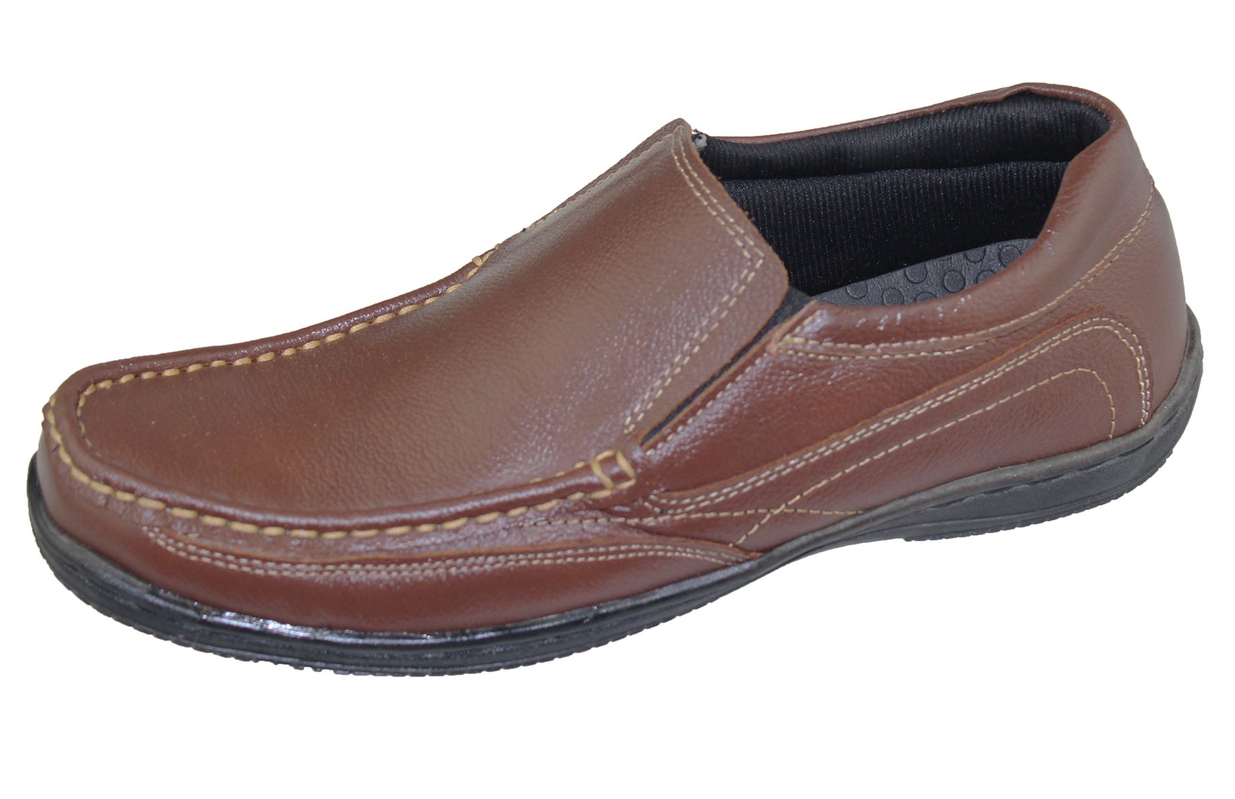 Mens Slip on Loafers Boat Deck Mocassin Comfort Walking Driving Casual