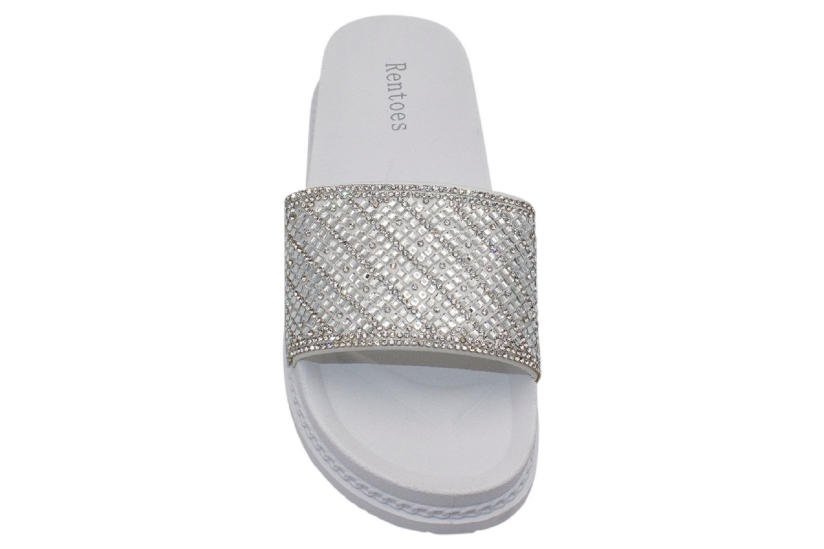 Ladies Slippers Glam Slippers Ladies Wedge Mule Slippers Size Per