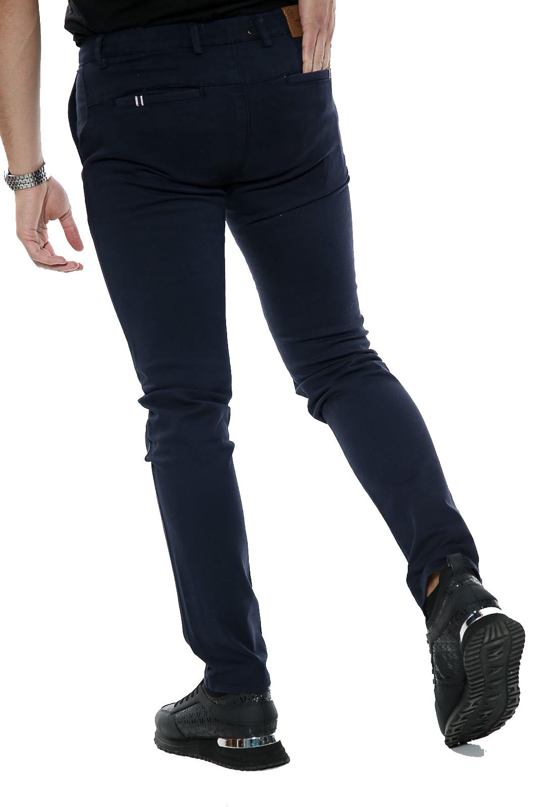 Mens Slim Fit Chino Trouser Pant Bottom Stretch Jeans - Picture 19 of 19