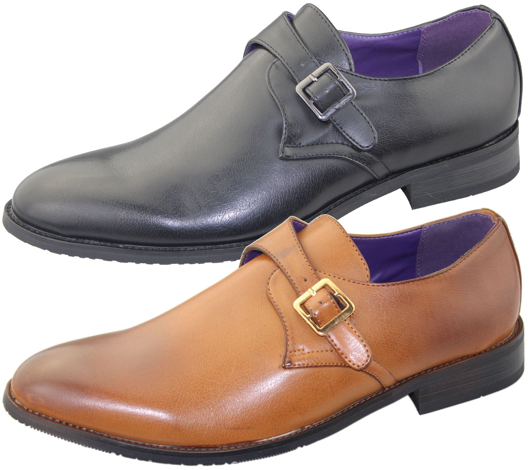 Homme Semelle en cuir Chaussures à Enfiler Talon Cubain formelle Taille de robe