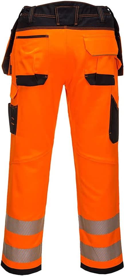 Pantaloni da uomo Hi Vis fondina bicolore da combattimento pantaloni da lavoro fondo carico - Foto 5 di 10