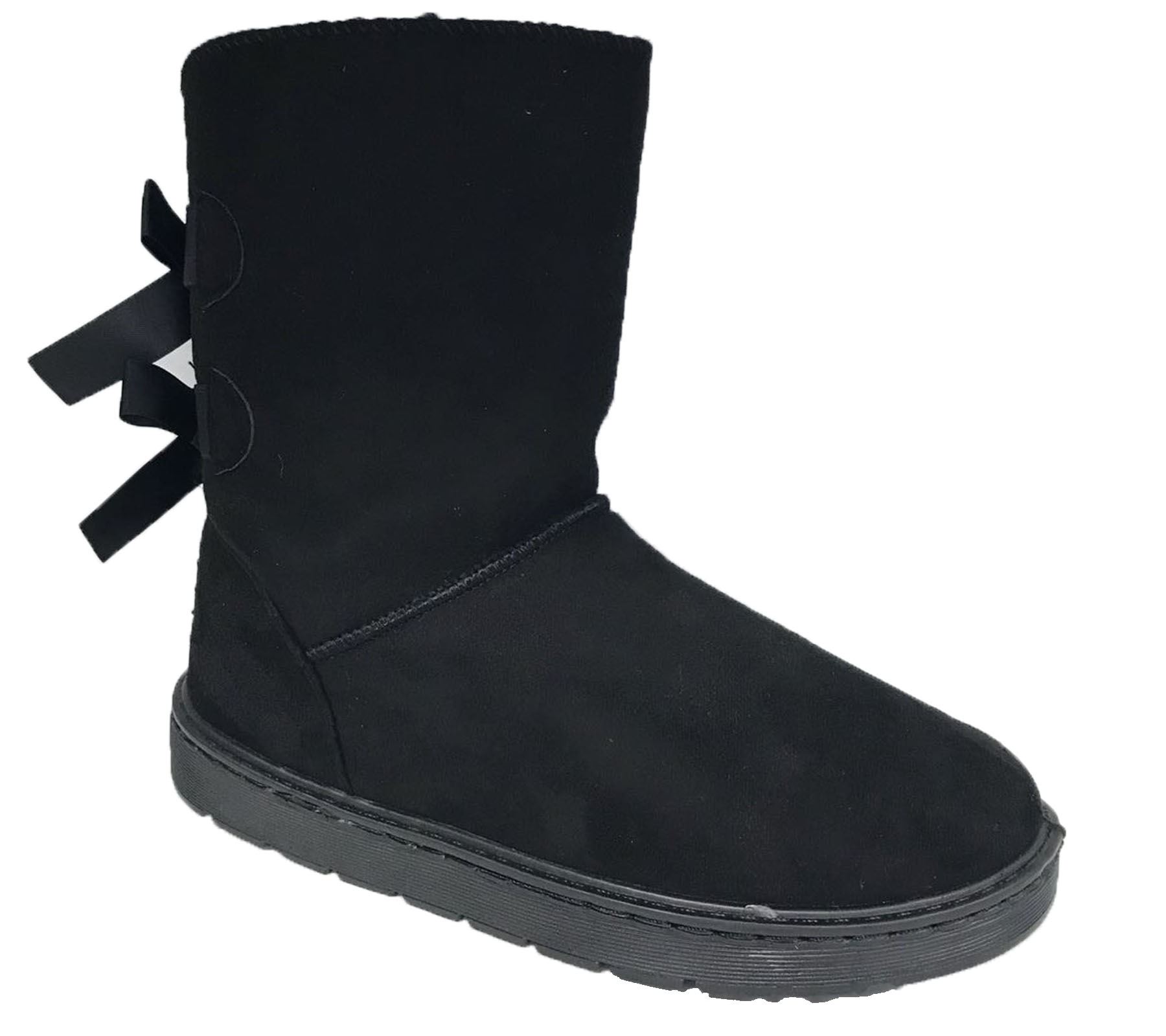 Womens Winter Boots Ladies Warm Fauxe Fur Lined Ankle Casual Shoes eBay
