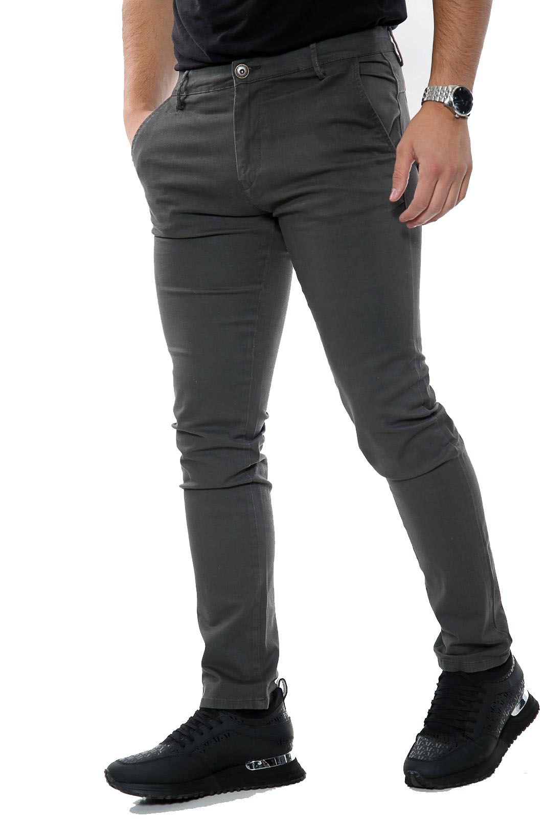 Mens Slim Fit Chino Trouser Pant Bottom Stretch Jeans - Picture 10 of 19