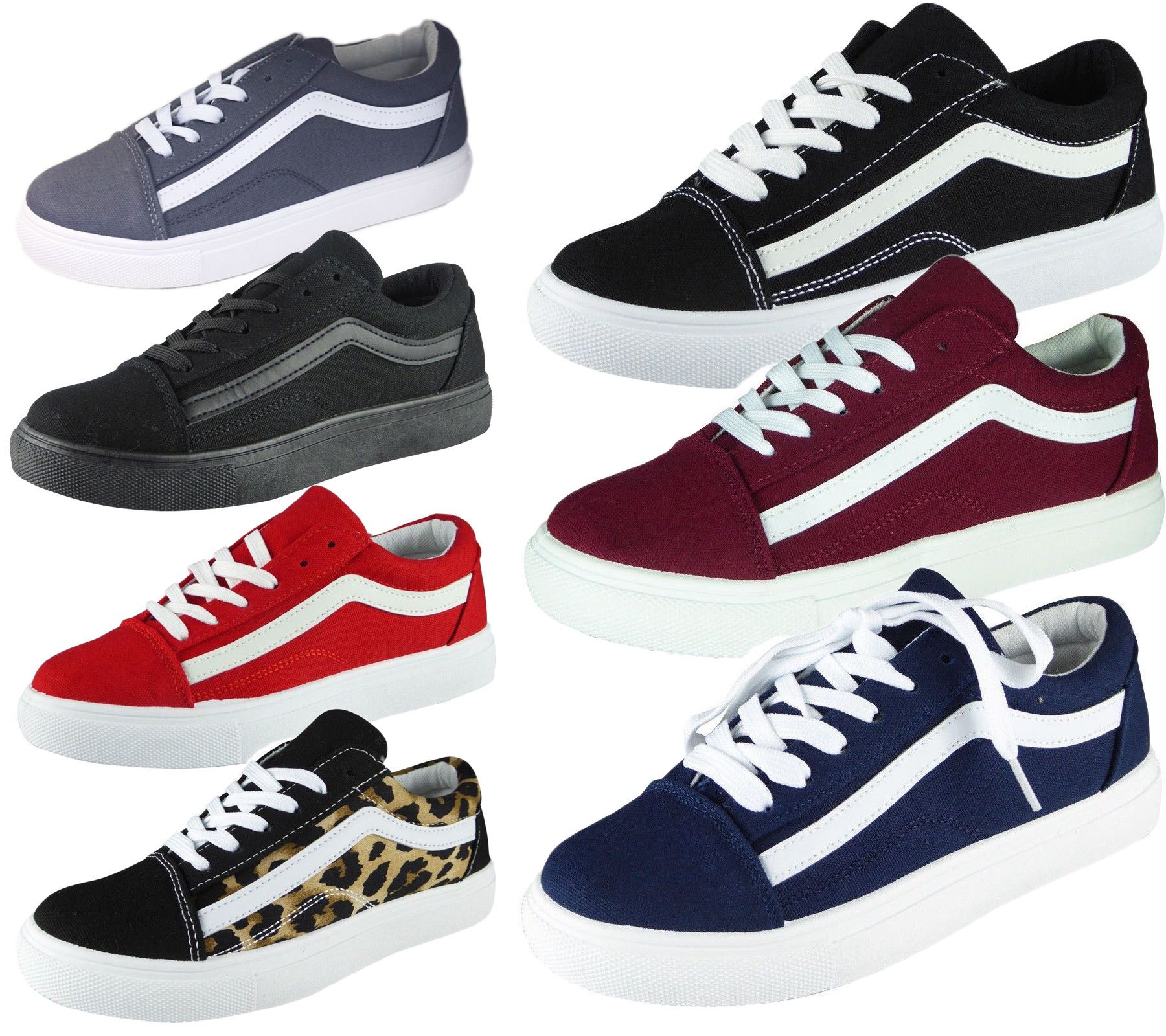 women's casual canvas lace up shoe