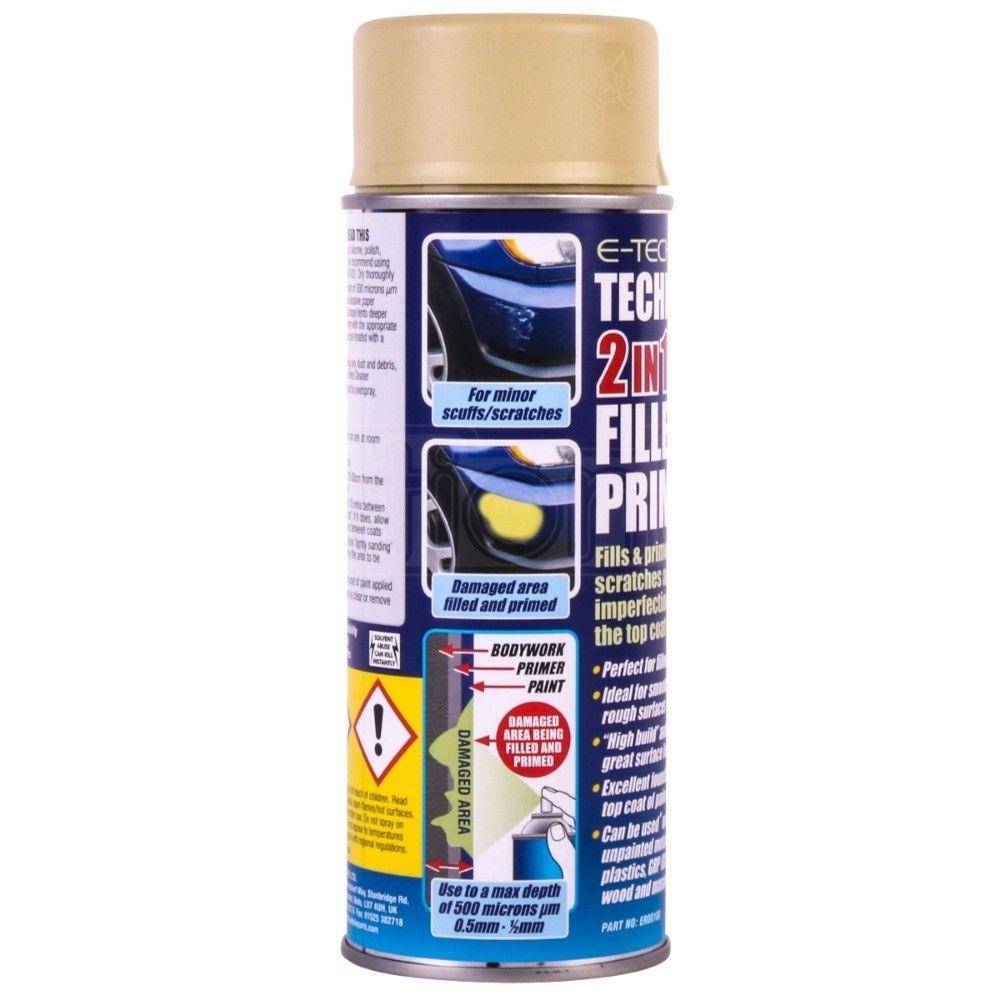 ETech Technik 2in1 Filler & Primer Car Body Repair Paint Undercoat
