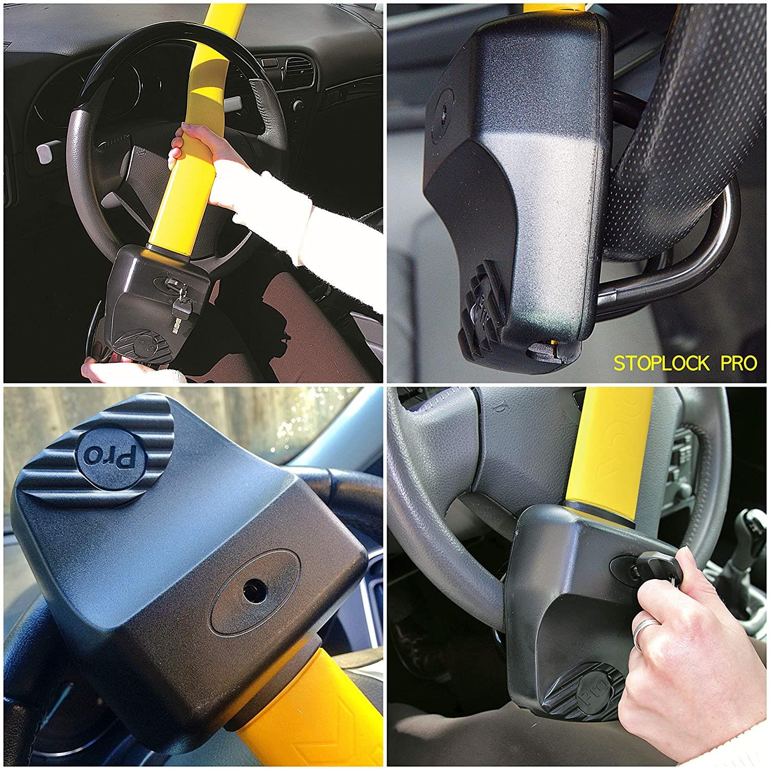 Stoplock Steering Wheel Immobiliser Lock Pro Maximum Security Clamp Anti Theft eBay