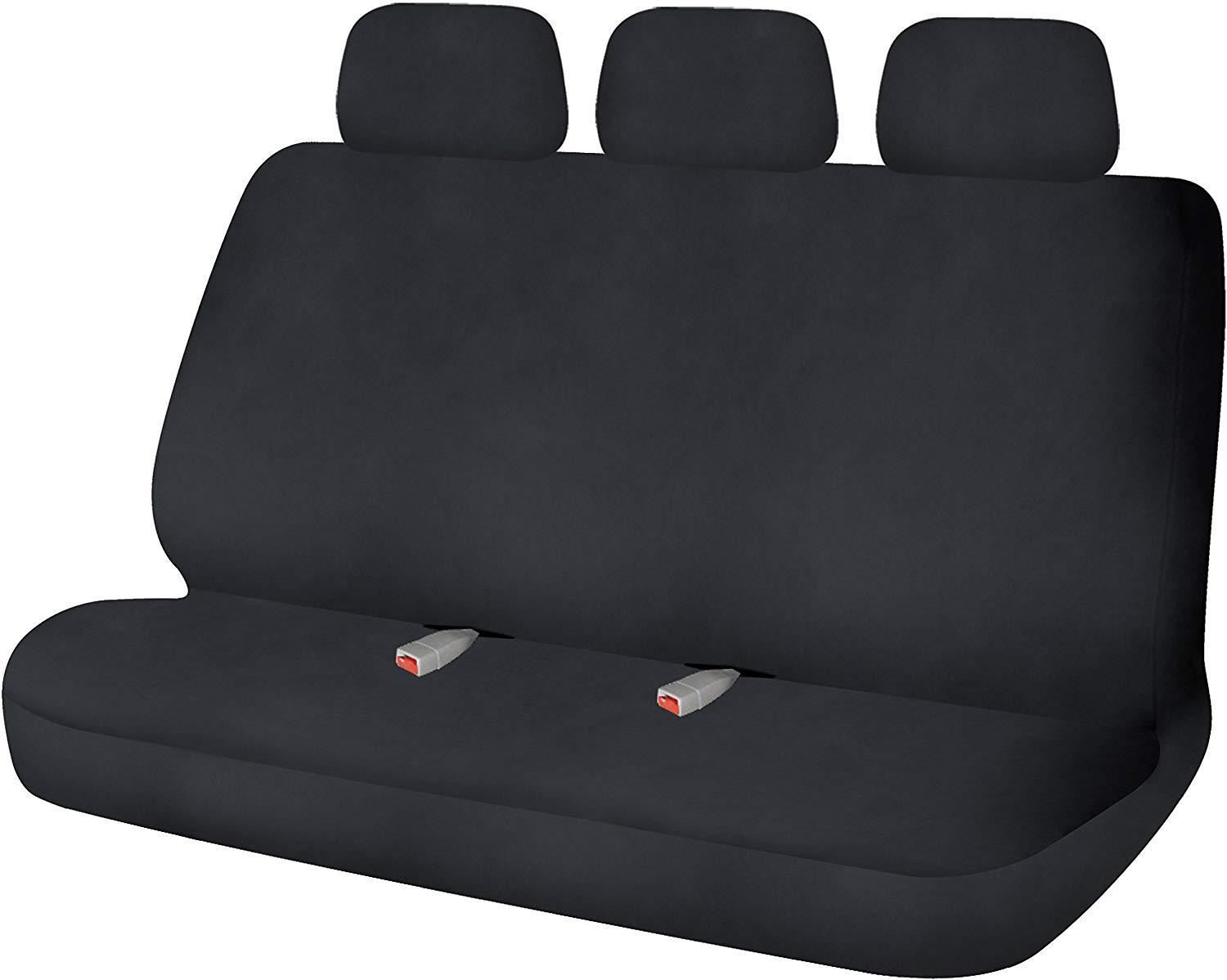 Heavy Duty Black Waterproof Rear Seat Cover for Citroen Berlingo