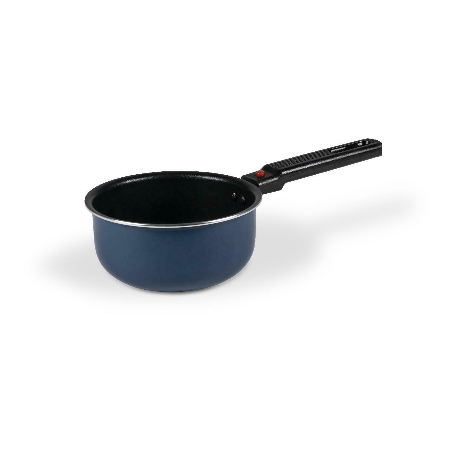 Kampa Camping Caravan Cookware Saucepans Frying Pans Removeable Handle