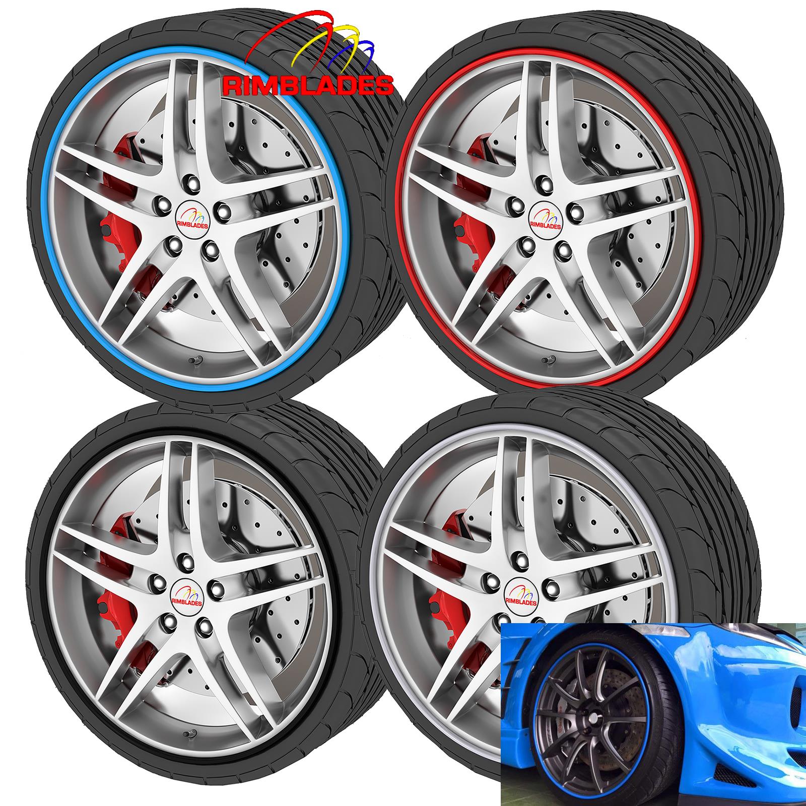 Genuine Rimblades Flex Lightweight Alloy Wheel Rim Wheel Protectors