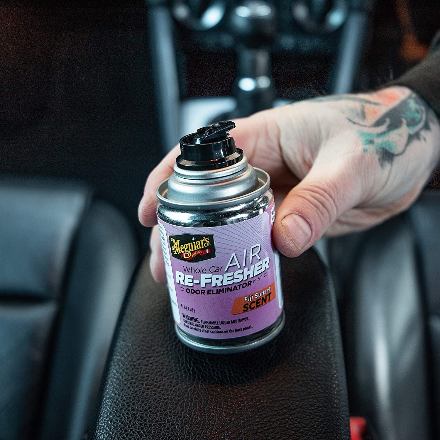 2x Meguiar's Whole Car Air Freshener Odor Eliminator Fiji Sunset 59ml G201502EU eBay