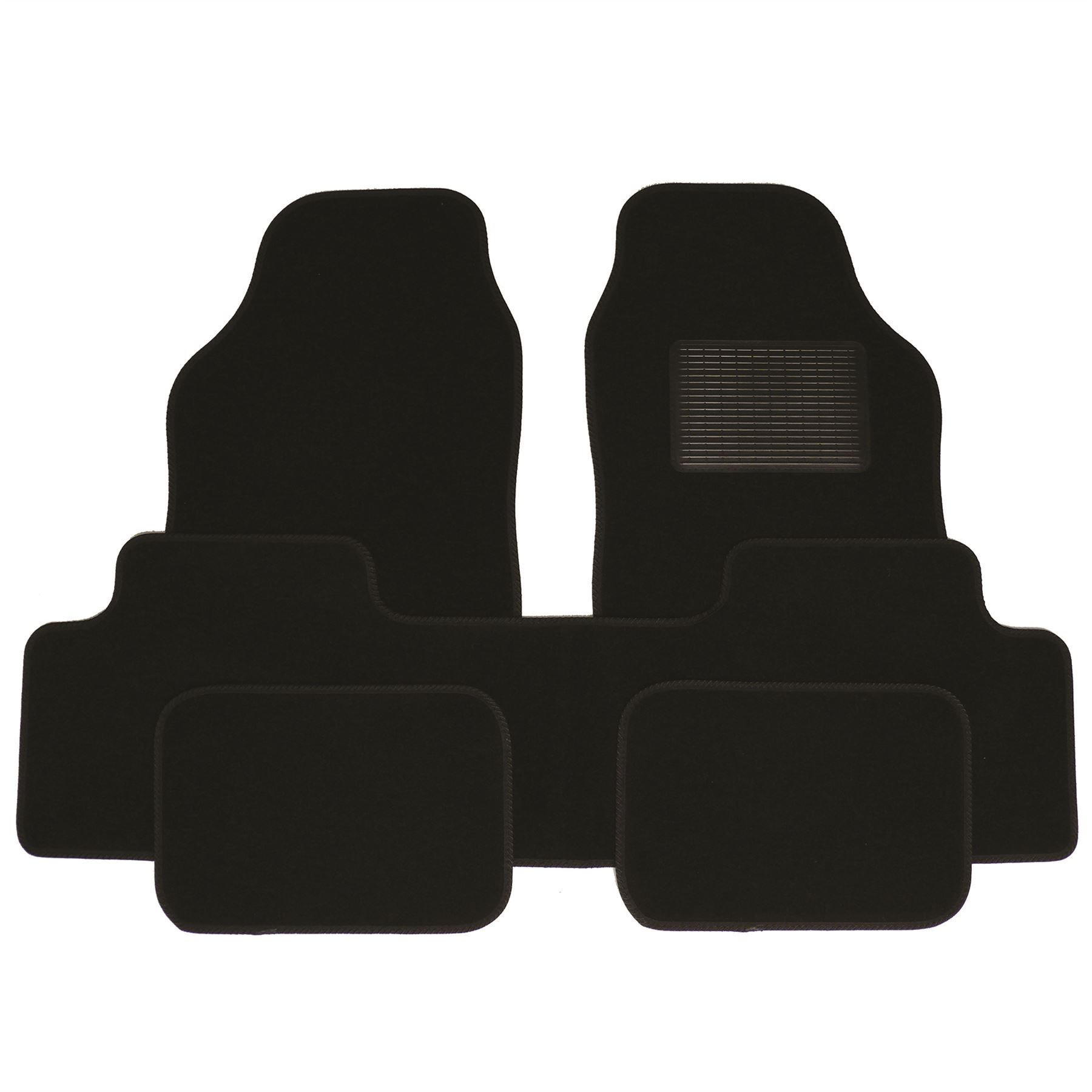 5 Piece MPV Heavy Duty Carpet Non Slip Car Mats Set fits Renault Grand