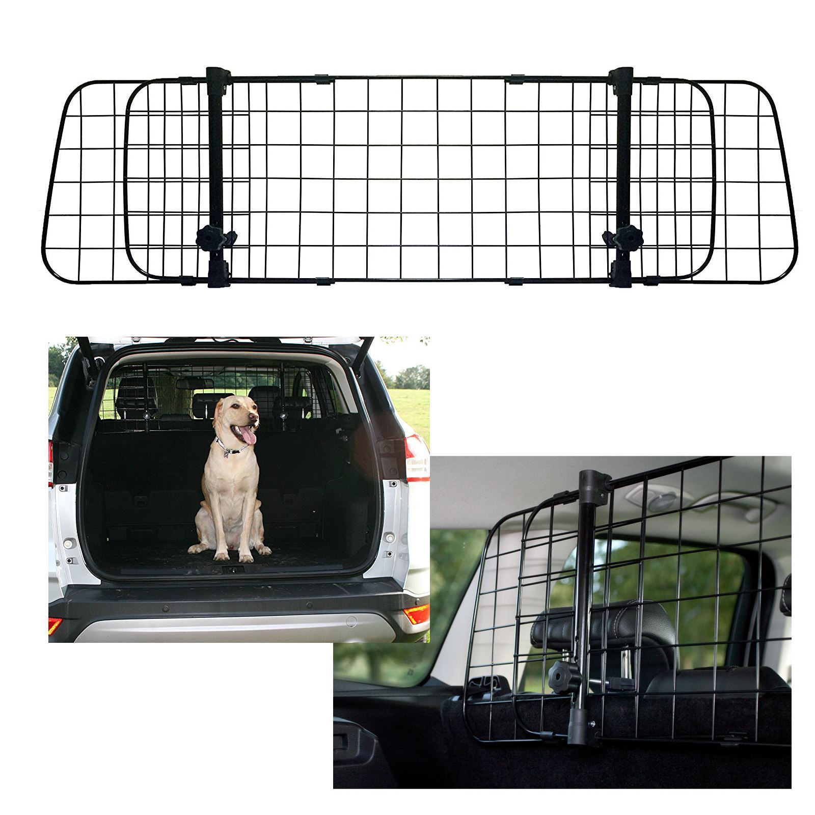 MITSUBISHI MIRAGE 13 TUBULAR DOG PET GUARD BARRIER CAR ANIMAL HEAVY DUTY