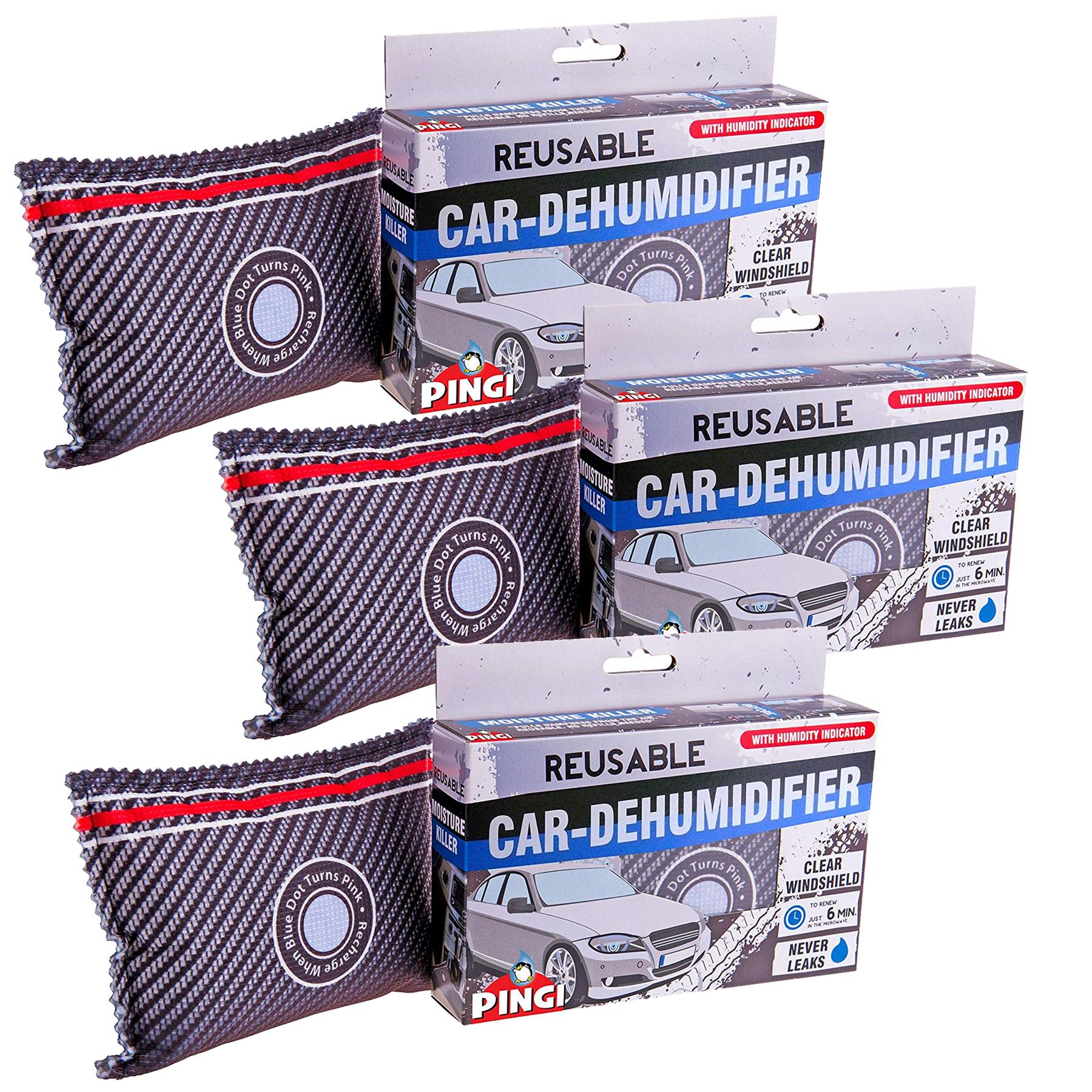 3x PINGI Car Home Dehumidifier Large Dry Bag Moisture Killer Absorber