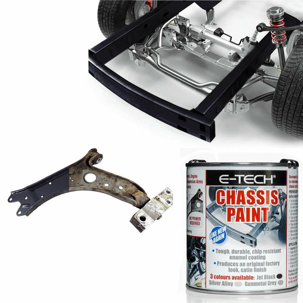 ETech Quick Repair Protect Restore Car Underbody Chassis Paint JET