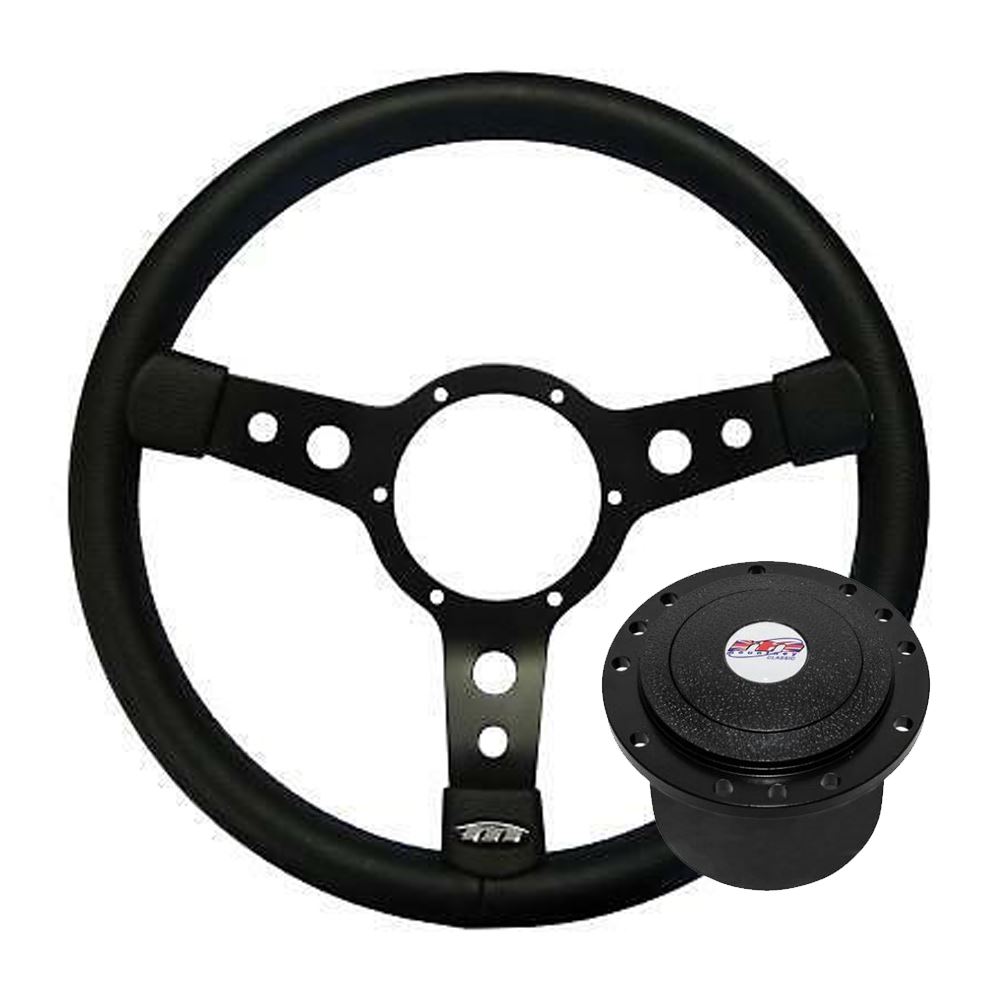 13" Mountney Vinyl Steering Wheel + boss kit for Triumph Herald Vitesse