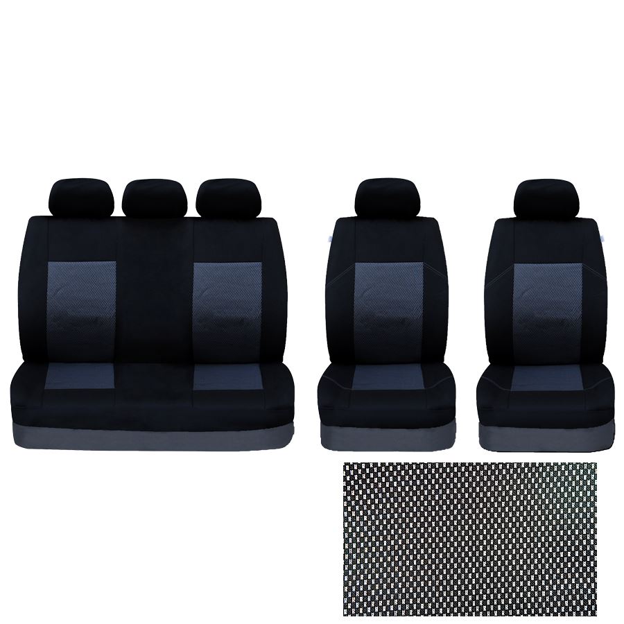 Full Set Front & Rear Car Seat Covers for Citroen Berlingo Multispace