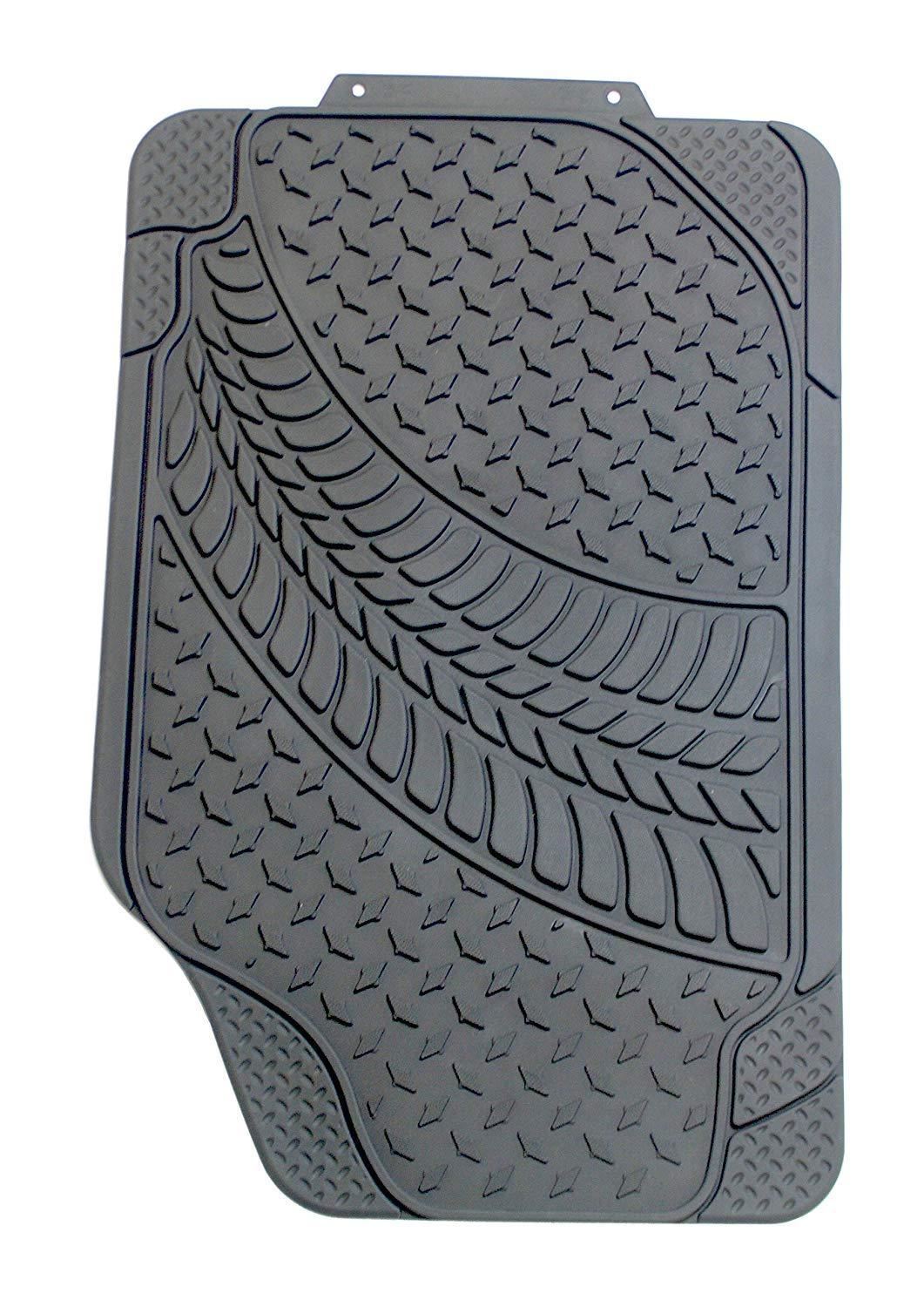 Heavy Duty Rubber Tyre Tred Car Floor Mats fits Fiat Punto Doblo