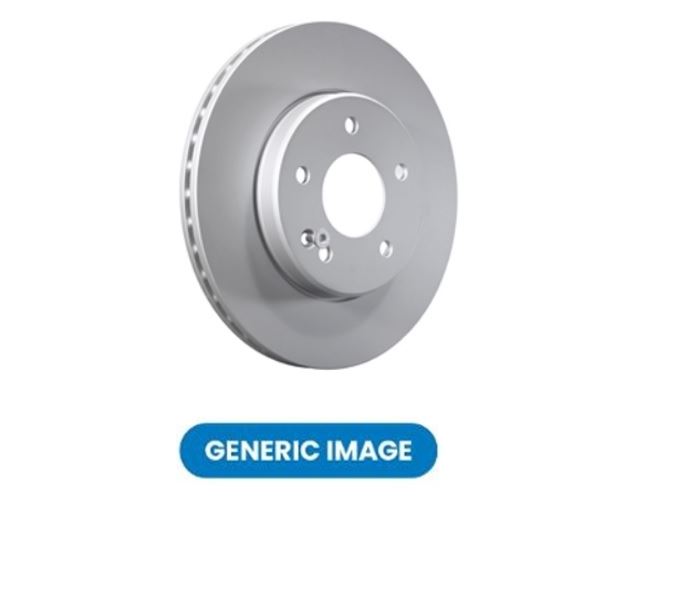 MINTEX Front Brake Discs Pair Internally Vented Fits Fiat 124