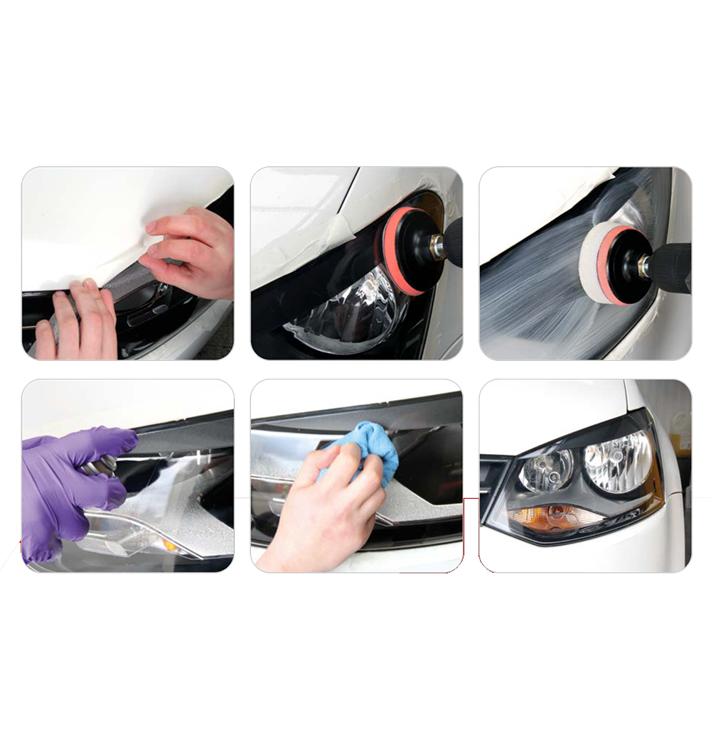 Holts Car Headlight Restoration Kit Restore Clarity & Appearance MOT